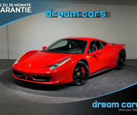 FERRARI 458 ITALIA / APPROVED / LÜCKENLOS FERRARI HISTORY /