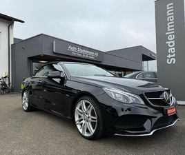 E 320 CABRIOLET EXCLUSIVE AMG-LINE