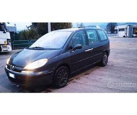 PEUGEOT 807 SETTE POSTI E GANCIO TRAINO