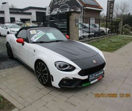 ABARTH 124 SPIDER ABARTH 124 SPIDER 1.4I TURBO 170PK FULL OPTION NAVI LEDER MONZA BOSE