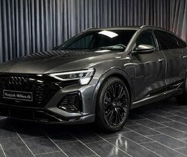 BRUGT AUDI Q8 E-TRON 55 S-LINE SPORTBACK QUATTRO TIL SALG