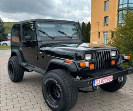 JEEP WRANGLER CONVERTIBLE JEEP WRANGLER YJ 2,5