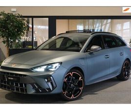 CUPRA LEON SPORTSTOURER - 1.5 TSI E-HYBRID VZ PERFORMANCE 272PK MATT PANO ACC VIRTUAL ALCANTARA CAM PDC