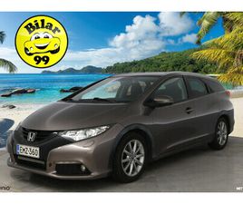 HONDA CIVIC TOURER TOURER 1,8I LIFESTYLE BUSINESS HID * SUOMIAUTO / PERUUTUSKAMERA / VAKKARI / LOHKO&SISÄPISTOKE / PERUUTUSTUTKAT / HIFI