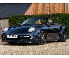 2012 PORSCHE 911 (997.2) TURBO S CABRIOLET