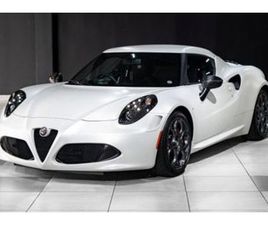 2015 ALFA ROMEO 4C COUPE LAUNCH EDITION