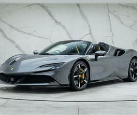FERRARI SF90 STRADALE SPIDER 4.0T V8 7.9KWH F1 DCT 4WD EURO 6 (START/STOP) 2DR