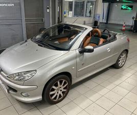 PEUGEOT 206 CC ROLAND GARROS 93000KMS