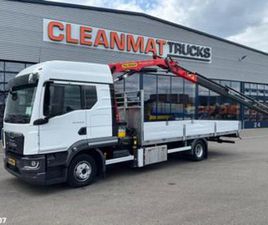 MAN TGL 12.220 EURO 6 PALFINGER 11 TONMETER LAADKRAAN JUST 6 — VRACHTWAGENS — MARKTPLAATS