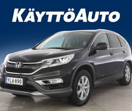 HONDA CR-V 1,6D EXECUTIVE AT. | HUOLTOKIRJA | NAHKASISUSTA | NAVI | 2 X RENK + ALUVANT |