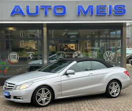 MERCEDES CLASSE E CABRIO E 350 MERCEDES-BENZ E-KLASSE E 350 CGI BLUEEFFICIENCY AMG NAVI CRUISE AIRCO LEER
