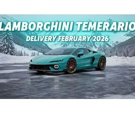 LAMBORGHINI TEMERARIO *DELIVERY 02/26*ALLEGGERITA PACKAGE*WO