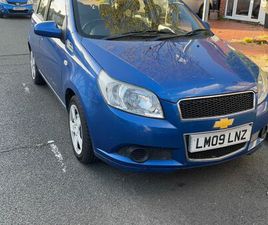 CHEVROLET AVEO 5 CHEVROLET, AVEO, HATCHBACK, 2009, MANUAL, 1206 (CC), 5 DOORS