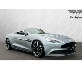 2015 ASTON MARTIN VANQUISH V12 (568) VOLANTE TOUCHTRONIC. ONE77 STEERING WHEE