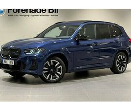 BMW IX3 BMW IX3 CHARGED M SPORT PANORAMA NAV DRAG ADAPTIV FARTH ELSTOL