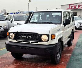 TOYOTA LAND CRUISER SW TOYOTA LAND CRUISER 70 TOYOTA LAND CRUISER 76 4.2L M/T DIESEL 4WD WHITOUT DEF LOCK , FOG LIGHT WHITE COLOR 2025 MODEL