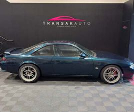 NISSAN 200SX S14 NISSAN 200SX S14 2JZGTE 3L TURBO / 2 CARTO 750 ET 850CV / BOITE V160T1 SUPRA / PNEUS ARRIERES NEUFS