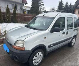 RENAULT KANGOO 4X4 1.9DCI KLIMA HAK 2003R OSIELEC • OLX.PL