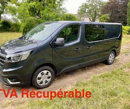 RENAULT TRAFIC L2H2 DCI 130 GRAND CONFORT, 5 PLACES, CABINE APPRONDIE
