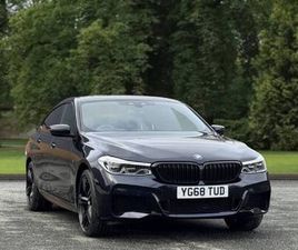 2019 BMW 6 SERIES GRAN TURISMO 3.0 630D M SPORT GT 5DR DIESEL AUTO XDRIVE EURO 6 (START/STOP) (265 PS) H...