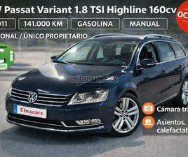 VOLKSWAGEN - PASSAT VARIANT 1.8 TSI 160CV HIGHLINE