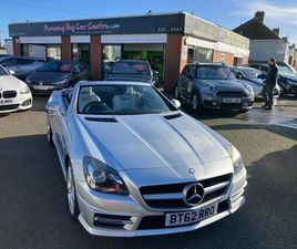 2013 MERCEDES-BENZ SLK 200 BLUEEFFICIENCY AMG SPORT CONVERTIBLE 2 DR PETROL