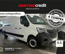 RENAULT MASTER FURGON T L3H2 3500 BL DCI 100 KW(135CV)