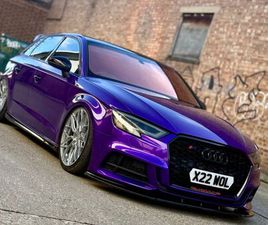 AUDI A3 S3 AUDI S3 BLACK EDITION TFSI MODIFIED SHOW CAR AIRLIFT BAGGED ONE OFF LOW MILLAGE ULEZ RS3 RS4 RSQ3