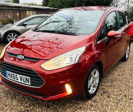 2015 FORD B-MAX 1.4 ZETEC 5DR MPV PETROL MANUAL
