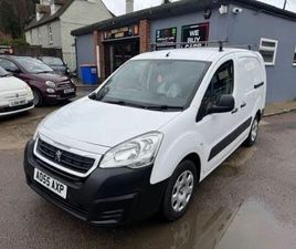 PEUGEOT PARTNER 1.6 HDI S CREW VAN 4DR DIESEL MANUAL L2 (147 G/KM, 92 BHP)