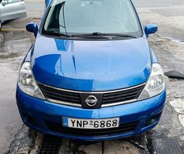 NISSAN TIIDA 2011 ΑΕΡΙΟ-ΒΕΝΖΙΝΗ 1600CC 110HP 5ΠΟΡΤΟ