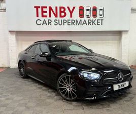 2020 MERCEDES-BENZ E CLASS 2.0 E220D AMG LINE (PREMIUM PLUS) COUPE 2DR DIESEL G-TRONIC+ EURO 6 (S...