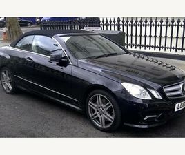 5.5 E500 V8 SPORT CABRIOLET G-TRONIC EURO 5 2DR
