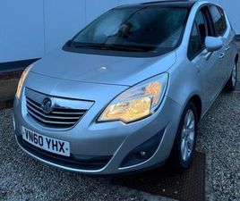 2011 VAUXHALL MERIVA 1.4T 16V SE 5DR MPV PETROL MANUAL