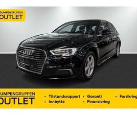 AUDI A3 204HK HYBRID XENON/PARKSENSOR/SPORTSSETER +