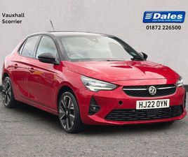 2022 VAUXHALL CORSA CORSA 100KW SRI PREMIUM 50KWH 5DR AUTO [11KWCH] HATCHBACK HATCHBACK ELECTRIC ...