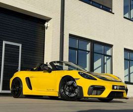 PORSCHE 718 BOXSTER SPYDER RS