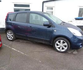 NISSAN NOTE 2009 NISSAN NOTE 1.6 TEKNA 5DR AUTO MPV PETROL AUTOMATIC