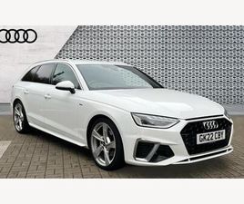 AUDI A4 AVANT 2.0 TFSI 35 S LINE S TRONIC EURO 6 (START/STOP) 5DR