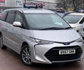 TOYOTA ESTIMA TOYOTA ESTIMA HYBRID 2.4 HYBRID E-FOUR 5DR 2.4