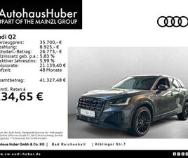 AUDI Q2 S LINE 35 TFSI S LINE S TRONIC LED SHZ AHK