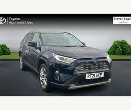 TOYOTA RAV4 EXCEL SUV'S 2.5 VVT-H EXCEL CVT EURO 6 (START/STOP) 5DR