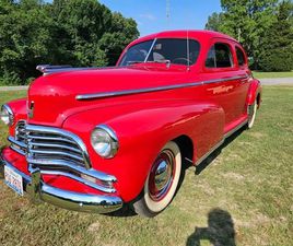 1946 CHEVROLET STYLEMASTER SMOOTH I6, 3-SPD, OLDER RESTOR’N, SHOW-QUALITY FINISH