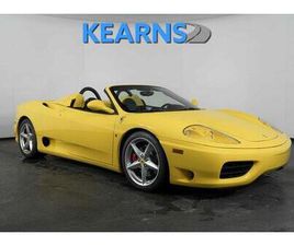 FERRARI 360 MODENA SPIDER USED 2001 FERRARI 360 SPIDER F1