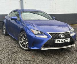 2016 - 200T 2.0 F-SPORT 2DR AUTO