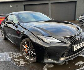 LEXUS RC 2020 - 300H 2.5 F-SPORT 2DR CVT AUTOMATIC