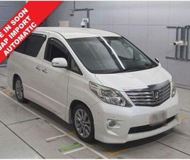 TOYOTA ALPHARD 2.4 AUTOMATIC PETROL WHITE 5DR 7 SEATER/ NEW MOT/ SERVICE