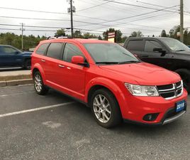 2018 DODGE JOURNEY GT - BLOOD ORANGE - LOADED