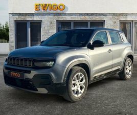 JEEP AVENGER ELECTRIC 155 84PPM 54KWH 2WD BVA ALTITUDE CAPLAY CAMERA SUIVIE 2ÈME MAIN