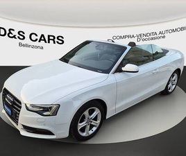 AUDI A5 CABRIOLET 1.8 TFSI CANTON TESSIN - TUTTI.CH